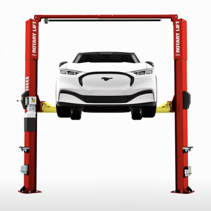 Unlock Efficiency with the Rotary SPOAV Vehicle Lift